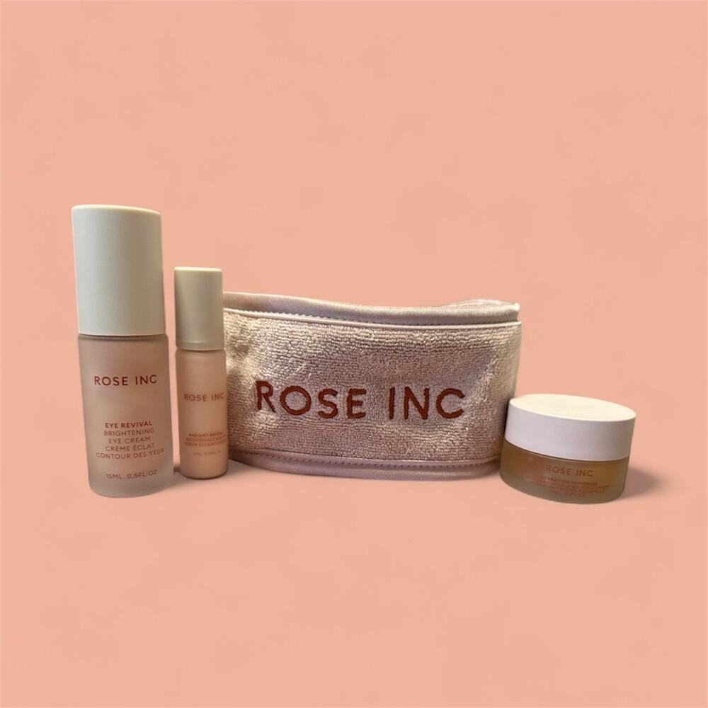 Rose Inc The Brightening Essentials Gift Set - 4 piece set